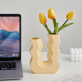 Groovy Keramikvase